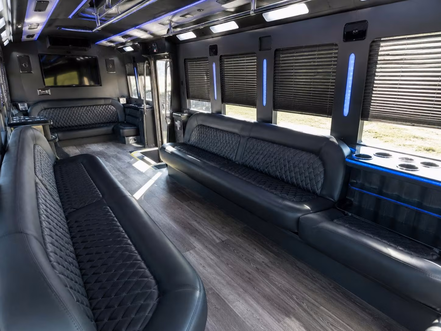 planning a pre prom party a party bus makes it part of the celebration