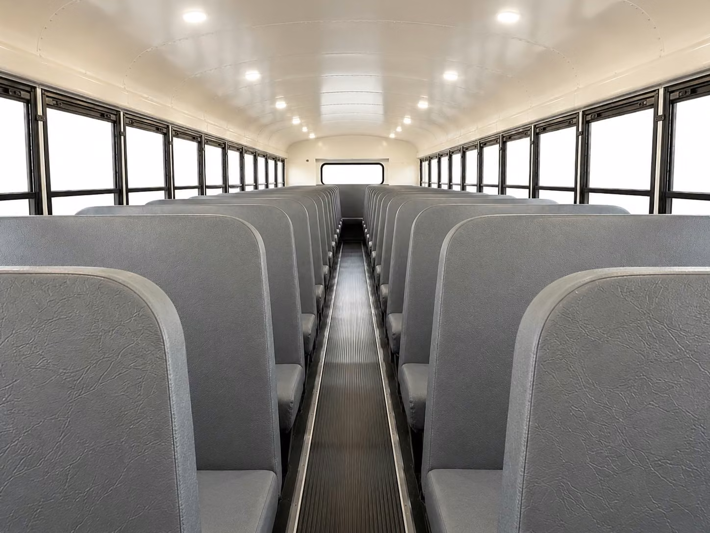 school bus interior
