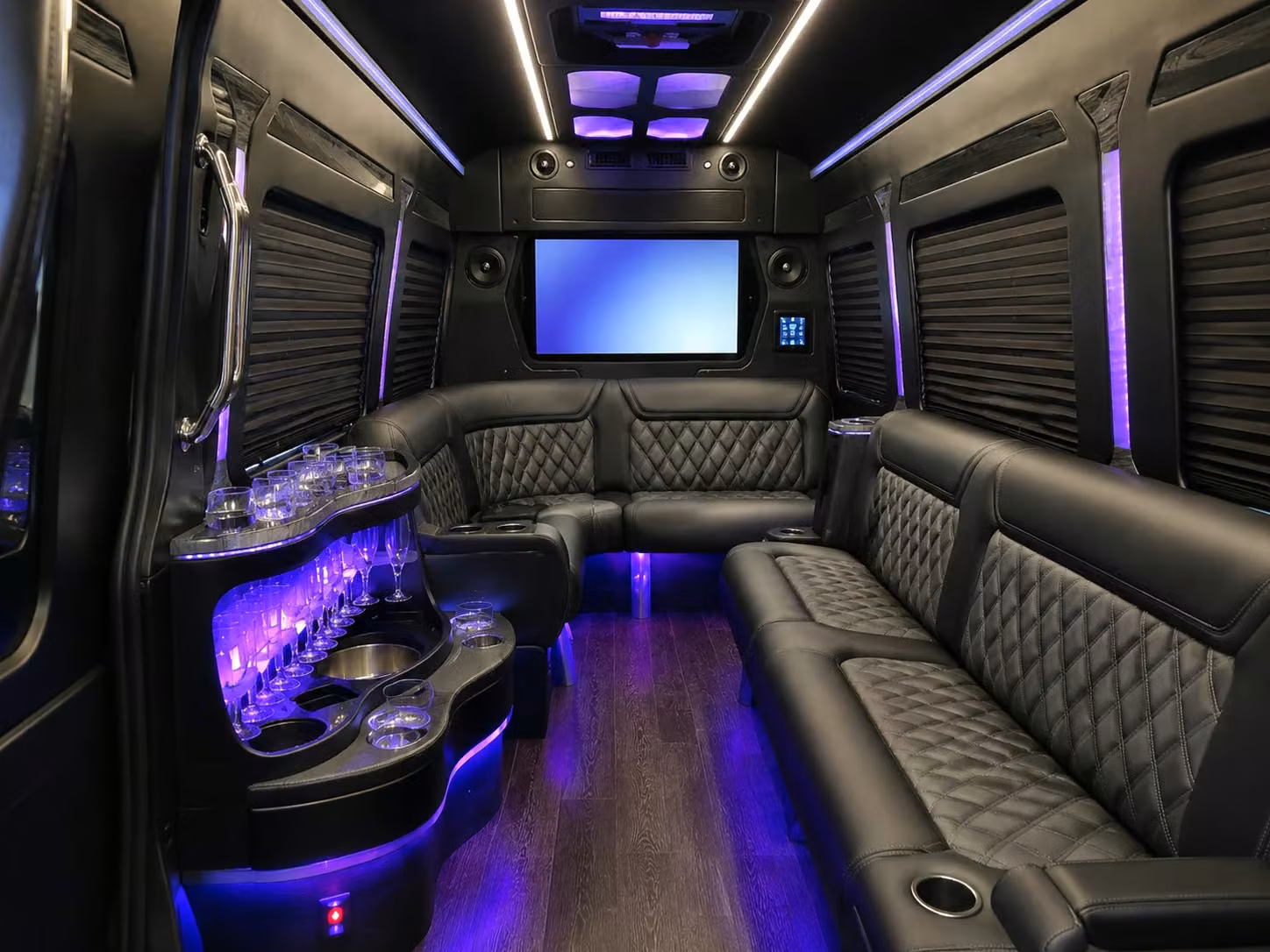 sprinter limousine inside